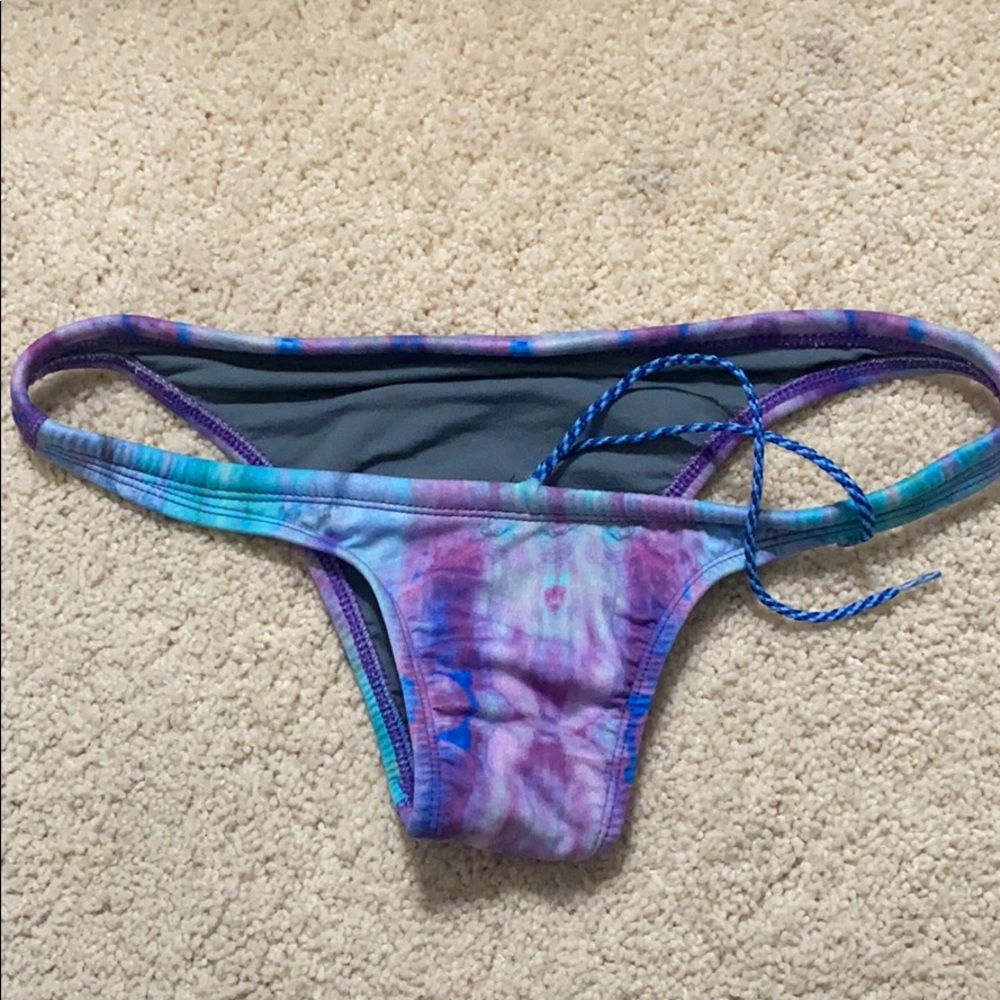 Purple and blue jolyn bottoms
